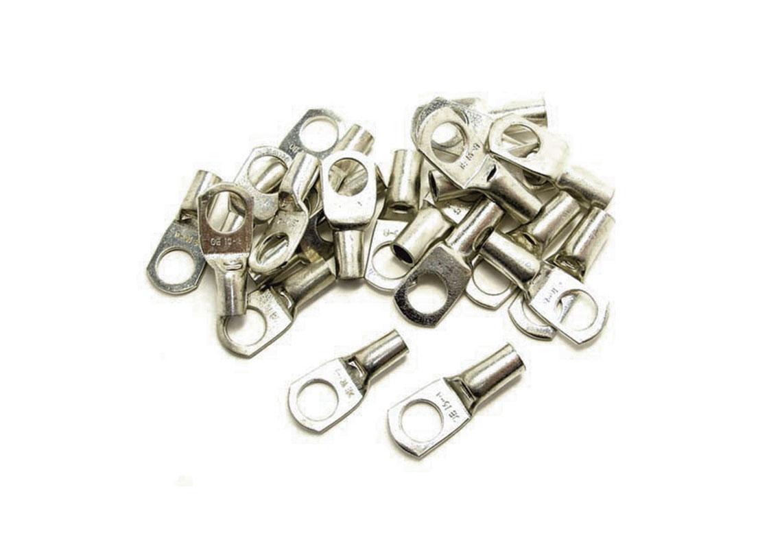 1 COSSE TUBULAIRE POUR CÂBLE DE BATTERIE  - SECTION DE CÂBLE : 10 mm²